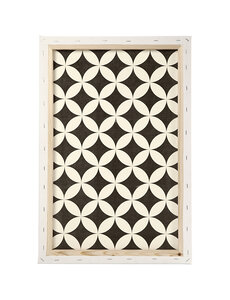 Creativ Company Canvas, D: 1,7 cm, afm 40x60 cm, 360 gr, wit, 1 stuk