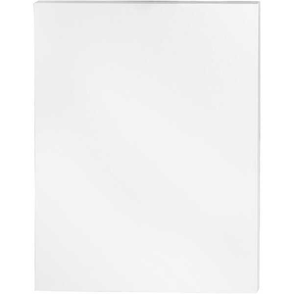 Creativ Company Canvas, D: 3,7 cm, afm 70x90 cm, 360 gr, wit, 5 stuk/ 1 doos