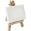 Creativ Company Gespannen canvas, afm 8x6x1 cm, wit, 1 stuk