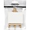 Creativ Company Gespannen canvas, afm 8x6x1 cm, wit, 1 stuk