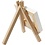 Creativ Company Gespannen canvas, afm 8x6x1 cm, wit, 1 stuk