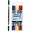 Creativ Company Textielstiften, lijndikte 2,3+3,6 mm, standaardkleuren, 6 stuk/ 1 doos