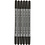 Creativ Company Textielstiften, lijndikte 2,3+3,6 mm, zwart, 6 stuk/ 1 doos