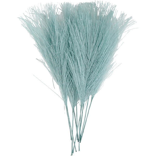 Creativ Company Kunstveren, L: 15 cm, B: 8 cm, turquoise, 10 stuk/ 1 doos