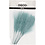 Creativ Company Kunstveren, L: 15 cm, B: 8 cm, turquoise, 10 stuk/ 1 doos