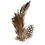 Creativ Company Veren van parelhoen, bruin, 3 gr/ 1 doos