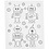 Schildercanvas met print, Robots , D: 1,6 cm, afm 24x30 cm, 360 gr, 1 stuk
