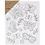 Creativ Company Schildercanvas met print, Vlinders, D: 1,6 cm, afm 24x30 cm, 360 gr, 1 stuk