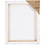 Creativ Company Schildercanvas met print, Zonnig balkon , D: 1,6 cm, afm 24x30 cm, 360 gr, 1 stuk