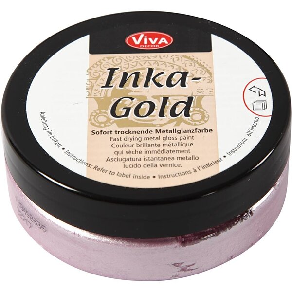 Viva Decor Inka-Gold, rose quartz, 50 ml/ 1 Doosje