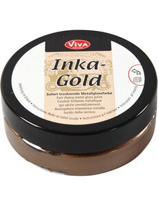 Viva Decor Inka-Gold, brown gold, 50 ml/ 1 Doosje
