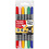 Creativ Company Textielstiften, lijndikte 2,3+3,6, diverse kleuren, 6 stuk/ 1 doos