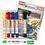 PlayColor® Playcolor textielverf, L: 14 cm, diverse kleuren, 5 gr, 6 stuk/ 1 doos