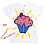 PlayColor® Playcolor textielverf, L: 14 cm, diverse kleuren, 5 gr, 12 stuk/ 1 doos