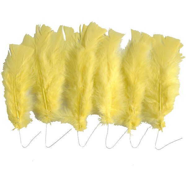Creativ Company Veren, L: 11-17 cm, geel, 18 bol/ 1 doos