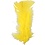 Creativ Company Veren, L: 11-17 cm, geel, 18 bol/ 1 doos
