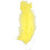 Creativ Company Veren, L: 11-17 cm, geel, 18 bol/ 1 doos
