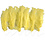 Creativ Company Veren, L: 11-17 cm, geel, 18 bol/ 1 doos