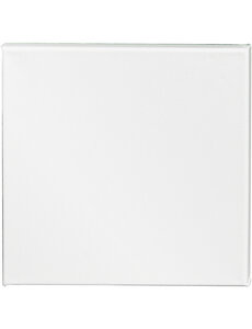 Creativ Company Canvas, D: 1.6 cm, afm 30x30 cm, 360 gr, wit, 1 stuk