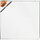 Creativ Company Canvas, D: 1.6 cm, afm 30x30 cm, 360 gr, wit, 1 stuk