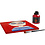 Creativ Company Canvas, D: 1.6 cm, afm 30x30 cm, 360 gr, wit, 1 stuk