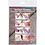 Viva Decor Letters en cijfers sjabloon, H: 20-30 mm, A5, vel 148x210 mm, 3 vel/ 1 doos