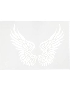 Viva Decor Flexibel sjabloon, vleugels, A4, vel 210x297 mm, 1 stuk