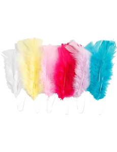 Creativ Company Veren, L: 11-17 cm, diverse kleuren, 18 bol/ 1 doos