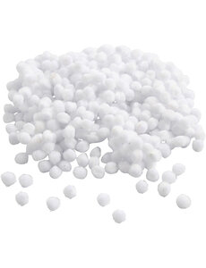 Creativ Company Pom-poms, d 5 mm, wit, 550 stuk/ 1 doos
