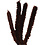 Creativ Company Chenille, L: 40 cm, dikte 30 mm, bruin, 4 stuk/ 1 doos