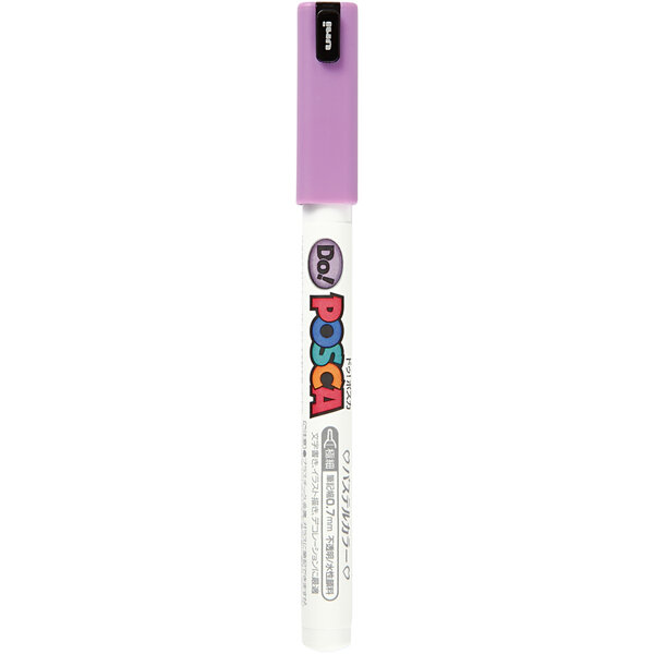 Uni-Posca Posca Marker, afm PC-1MR, lijndikte 0,7 mm, extra-fijn, pastel purple, 1 stuk