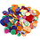 Creativ Company Pailletten, rond, afm 10-25 mm, diverse kleuren, 250 gr/ 1 doos