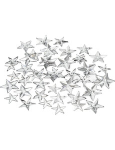 Creativ Company Strasstenen, afm 11+12+16 mm, zilver, 360 stuk/ 1 doos