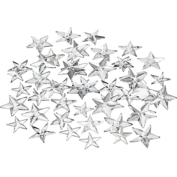 Creativ Company Strasstenen, afm 11+12+16 mm, zilver, 360 stuk/ 1 doos