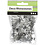 Creativ Company Strasstenen, afm 11+12+16 mm, zilver, 360 stuk/ 1 doos