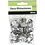 Creativ Company Strasstenen, afm 6+10+14 mm, zilver, 252 stuk/ 1 doos