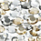 Creativ Company Strasstenen, rond, afm 6+9+12 mm, gouden glans, 360 stuk/ 1 doos