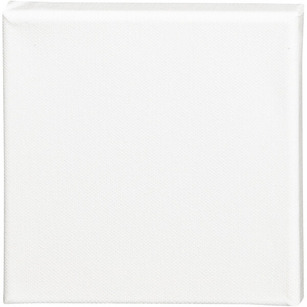 Creativ Company Canvas, D: 1.6 cm, afm 15x15 cm, 360 gr, wit, 1 stuk
