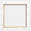 Creativ Company Canvas, D: 1.6 cm, afm 20x20 cm, 360 gr, wit, 10 stuk/ 1 doos