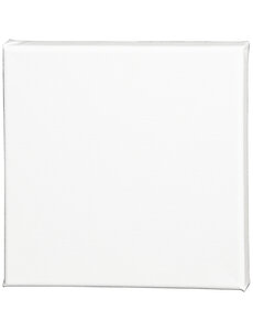 Creativ Company Canvas, D: 1.6 cm, afm 20x20 cm, 360 gr, wit, 1 stuk