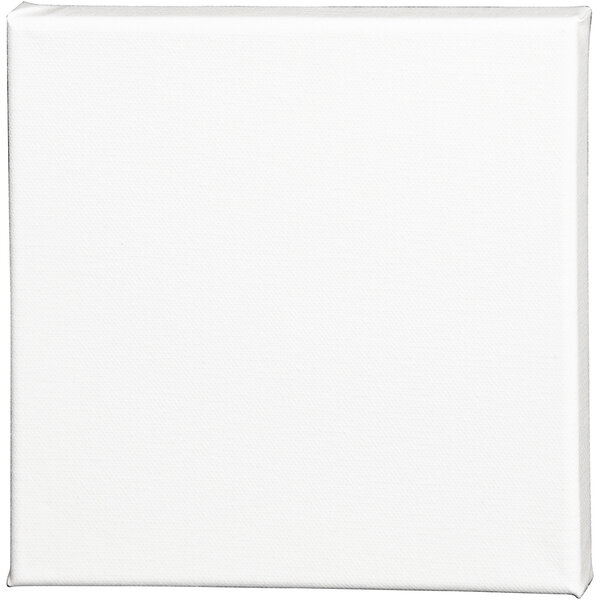 Creativ Company Canvas, D: 1.6 cm, afm 20x20 cm, 360 gr, wit, 1 stuk