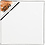 Creativ Company Canvas, D: 1.6 cm, afm 20x20 cm, 360 gr, wit, 1 stuk