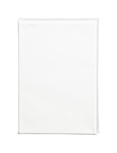 Creativ Company Canvas, D: 1.6 cm, afm 18x24 cm, 360 gr, wit, 1 stuk