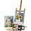 Creativ Company Canvas, D: 1.6 cm, afm 24x30 cm, 360 gr, wit, 10 stuk/ 1 doos