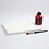 Creativ Company Canvas, D: 1.6 cm, afm 30x30 cm, 360 gr, wit, 10 stuk/ 1 doos