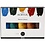 Creativ Company Acryl Verf, Natuurlijke kleuren, semi-glanzend, diverse kleuren, 5x75 ml/ 1 doos