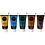 Creativ Company Acryl Verf, Natuurlijke kleuren, semi-glanzend, diverse kleuren, 5x75 ml/ 1 doos