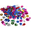 Creativ Company Pailletten, afm 15-45 mm, sterke kleuren, 400 gr/ 1 doos