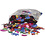 Creativ Company Pailletten, afm 15-45 mm, sterke kleuren, 400 gr/ 1 doos