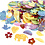 Creativ Company Pailletten, afm 15-45 mm, parelmoer kleuren, 30 gr/ 1 doos